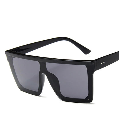 Vintage Flat Top Sunglasses for Men