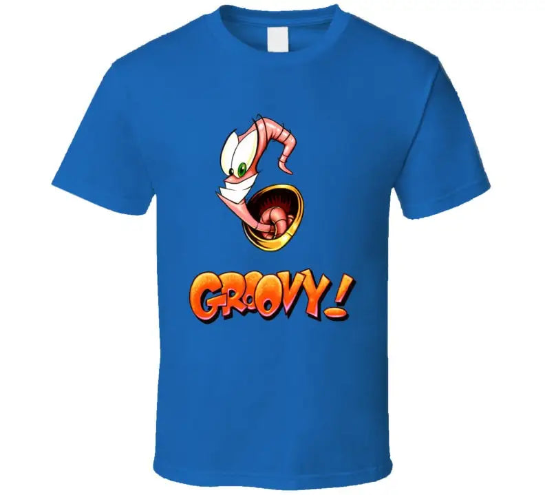 Earthworm Jim Groovy T Shirt