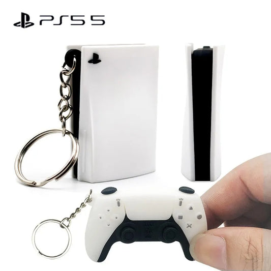 PS5 Console and Controller Keychains