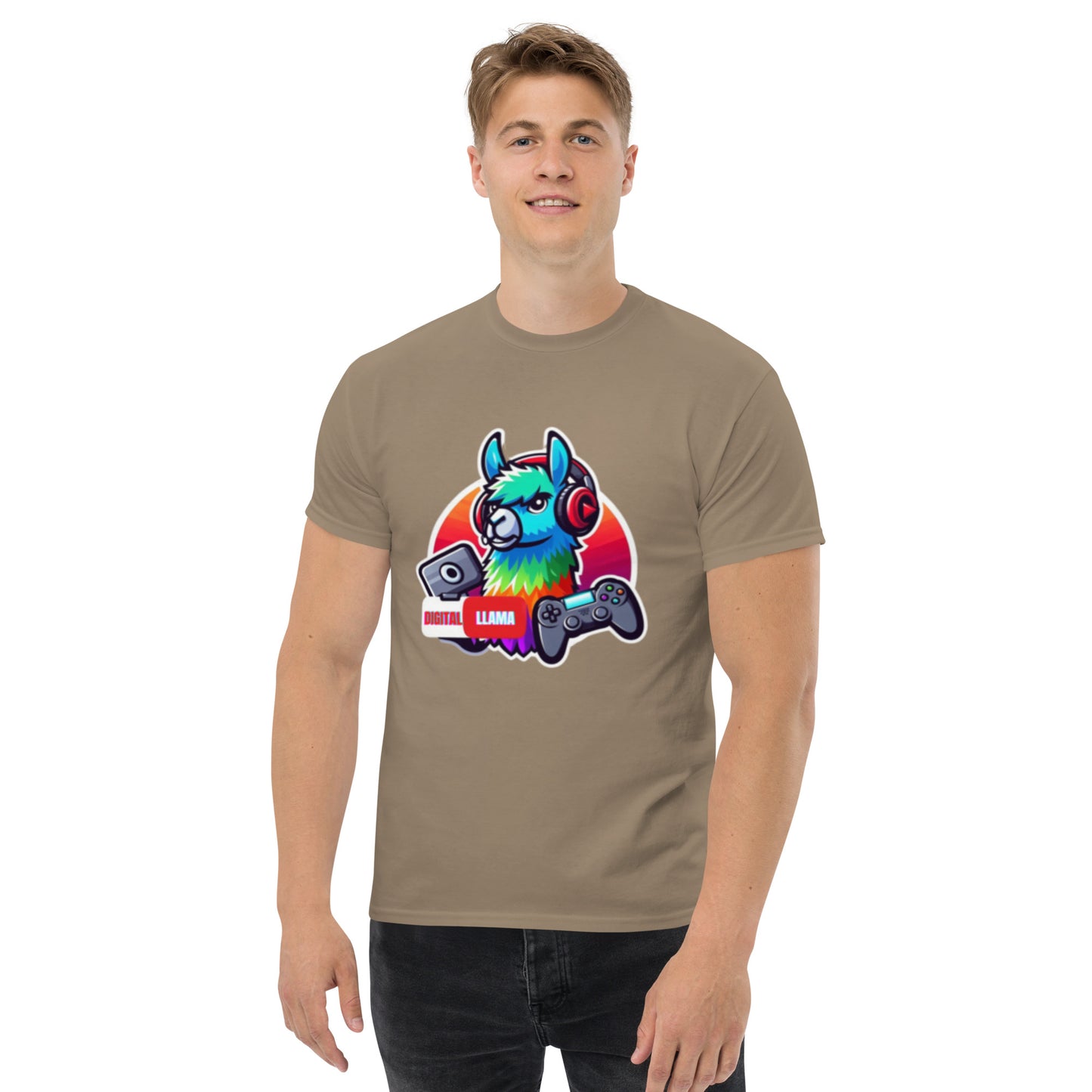 Digital Llama Men's Classic Tee