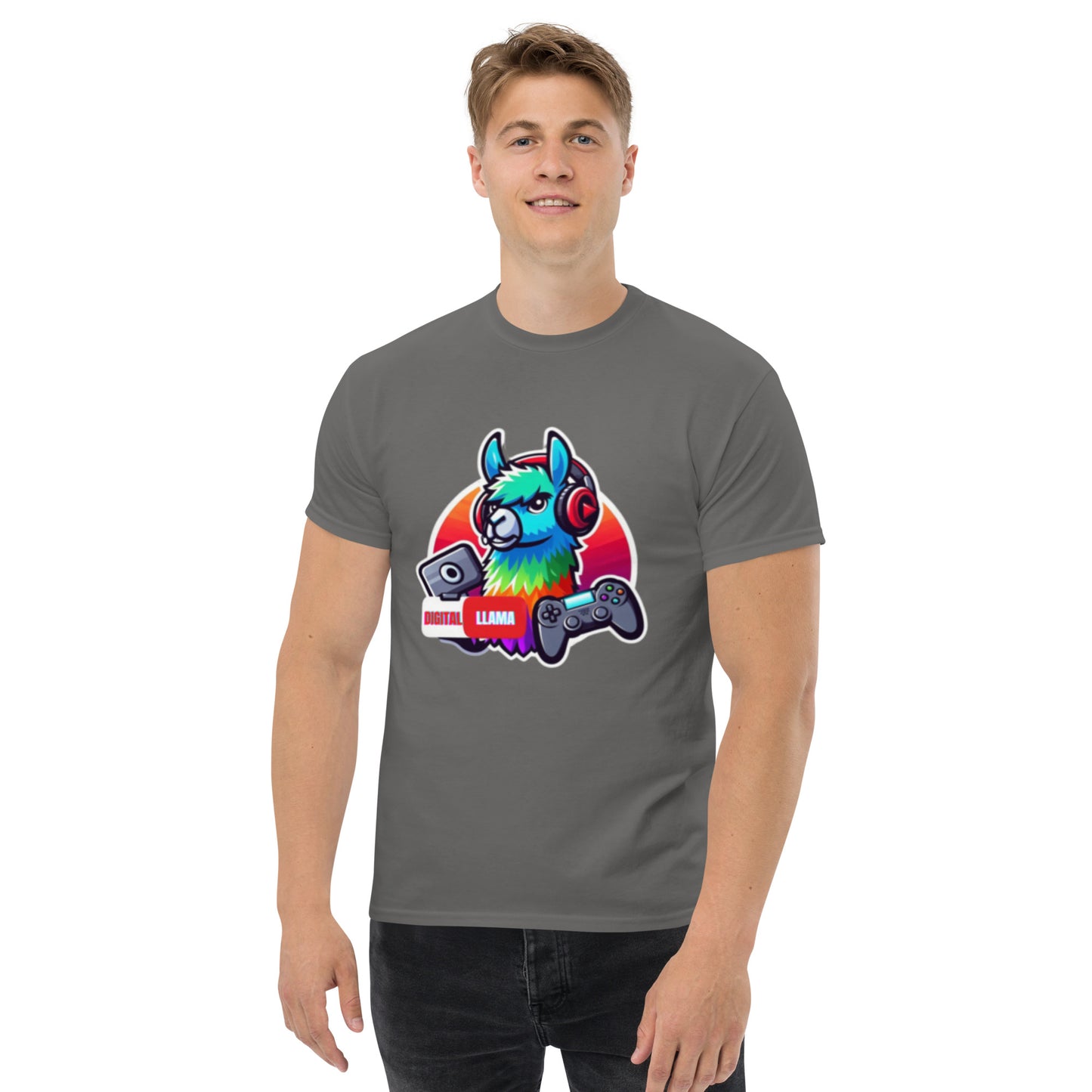 Digital Llama Men's Classic Tee