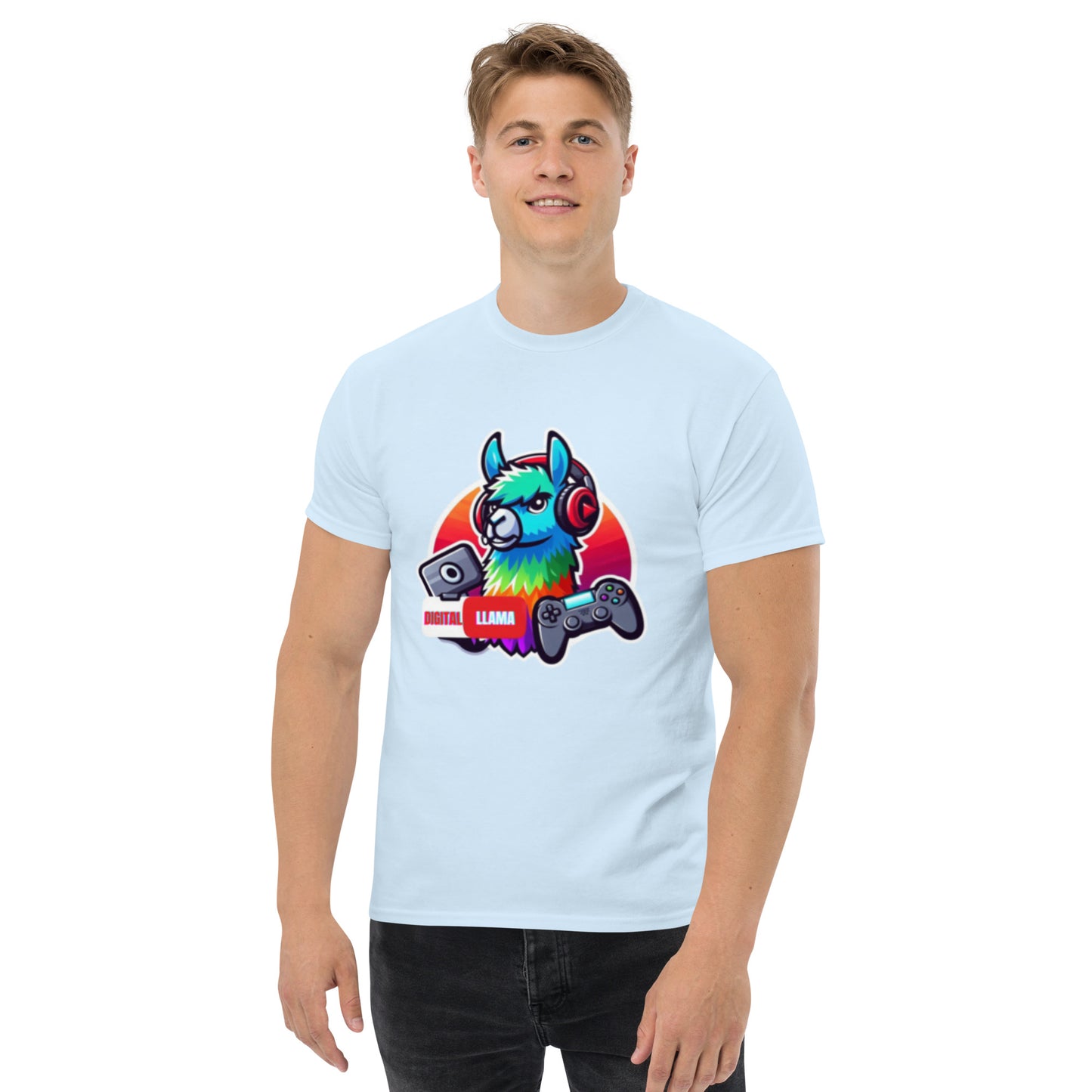 Digital Llama Men's Classic Tee