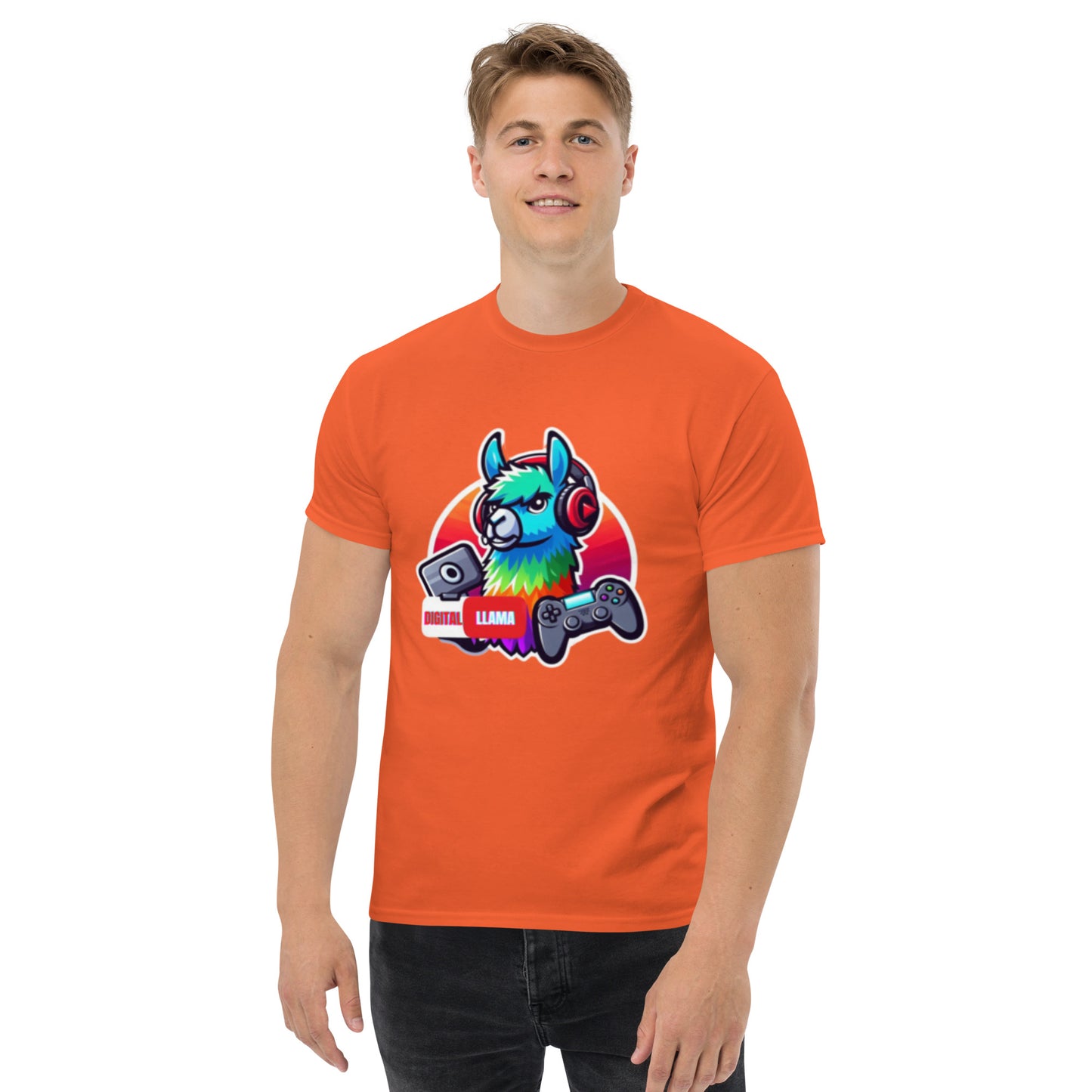 Digital Llama Men's Classic Tee