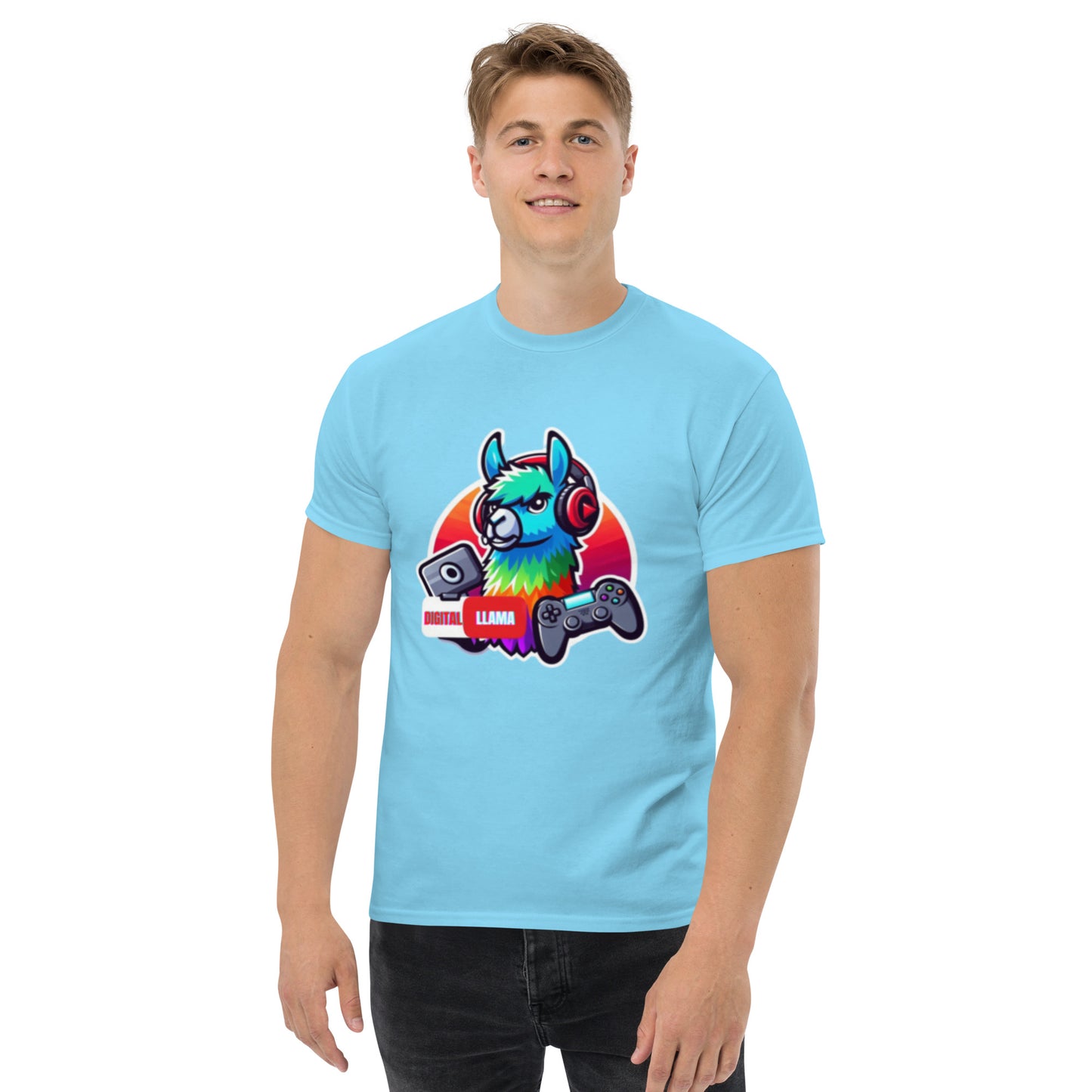 Digital Llama Men's Classic Tee