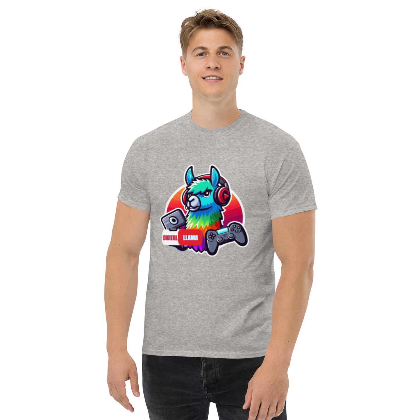 Digital Llama Men's Classic Tee