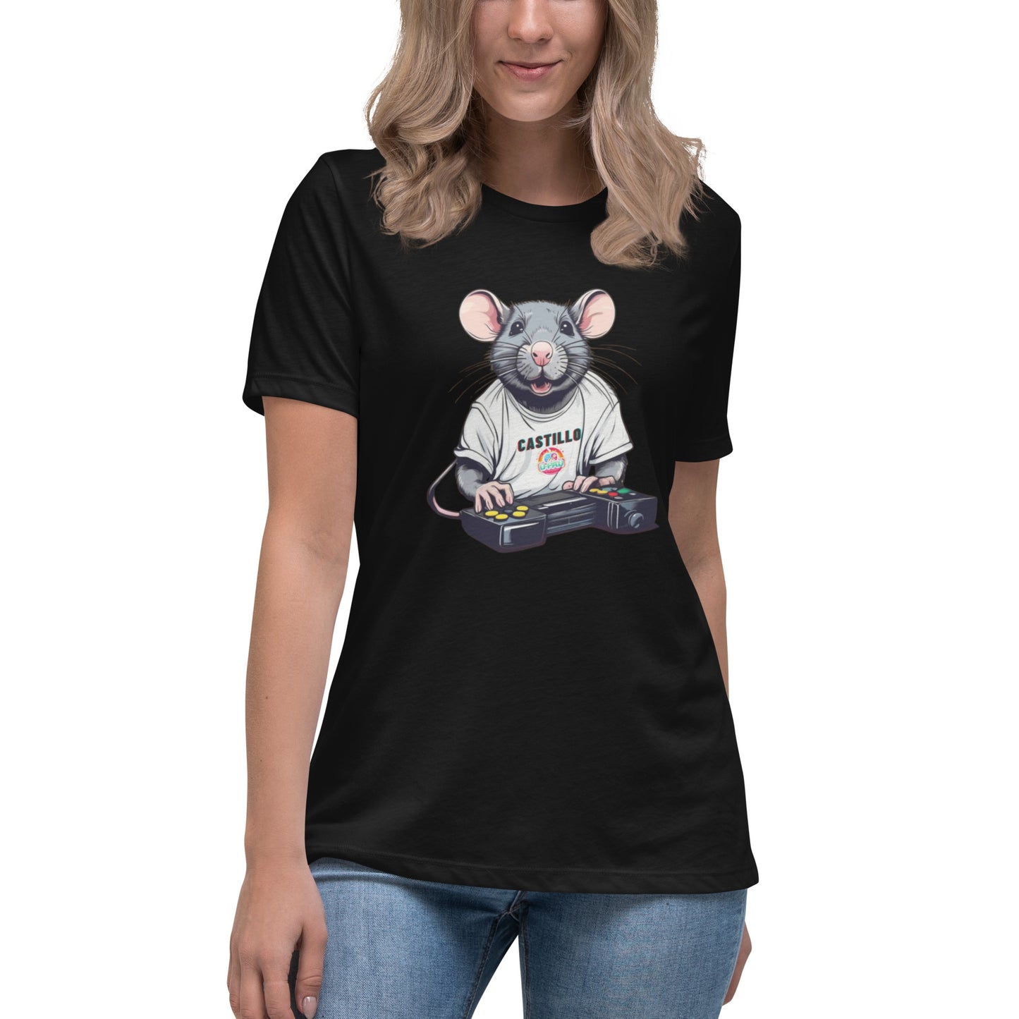 Castillo The Rat Women's Relaxed T-Shirt