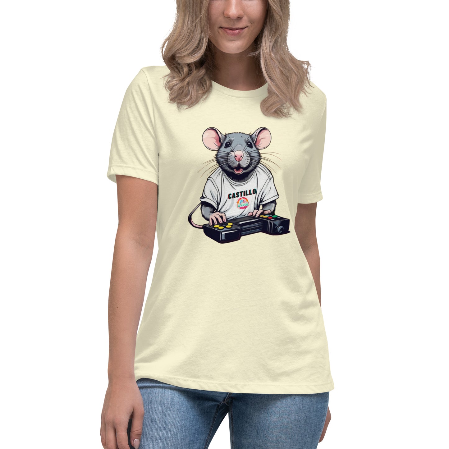 Castillo The Rat Women's Relaxed T-Shirt