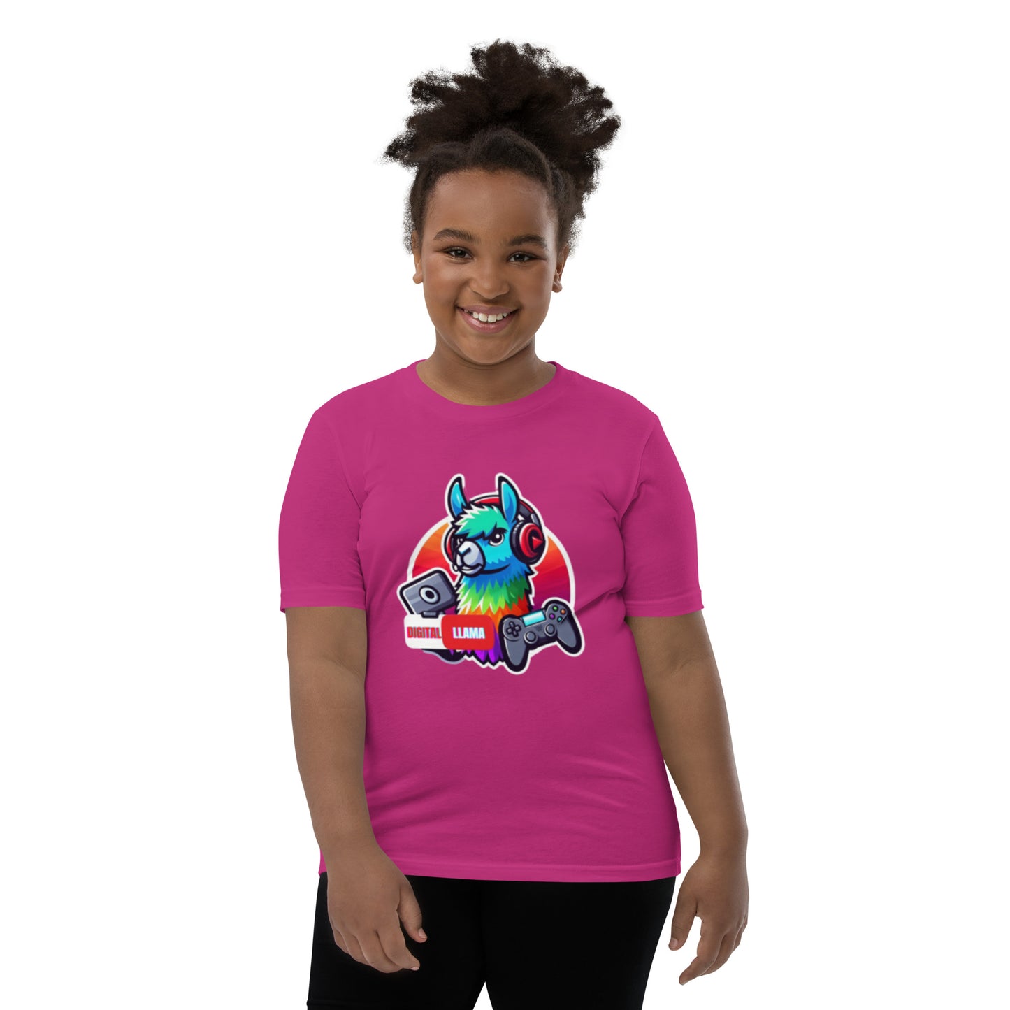 Digital Llama Youth T-Shirt