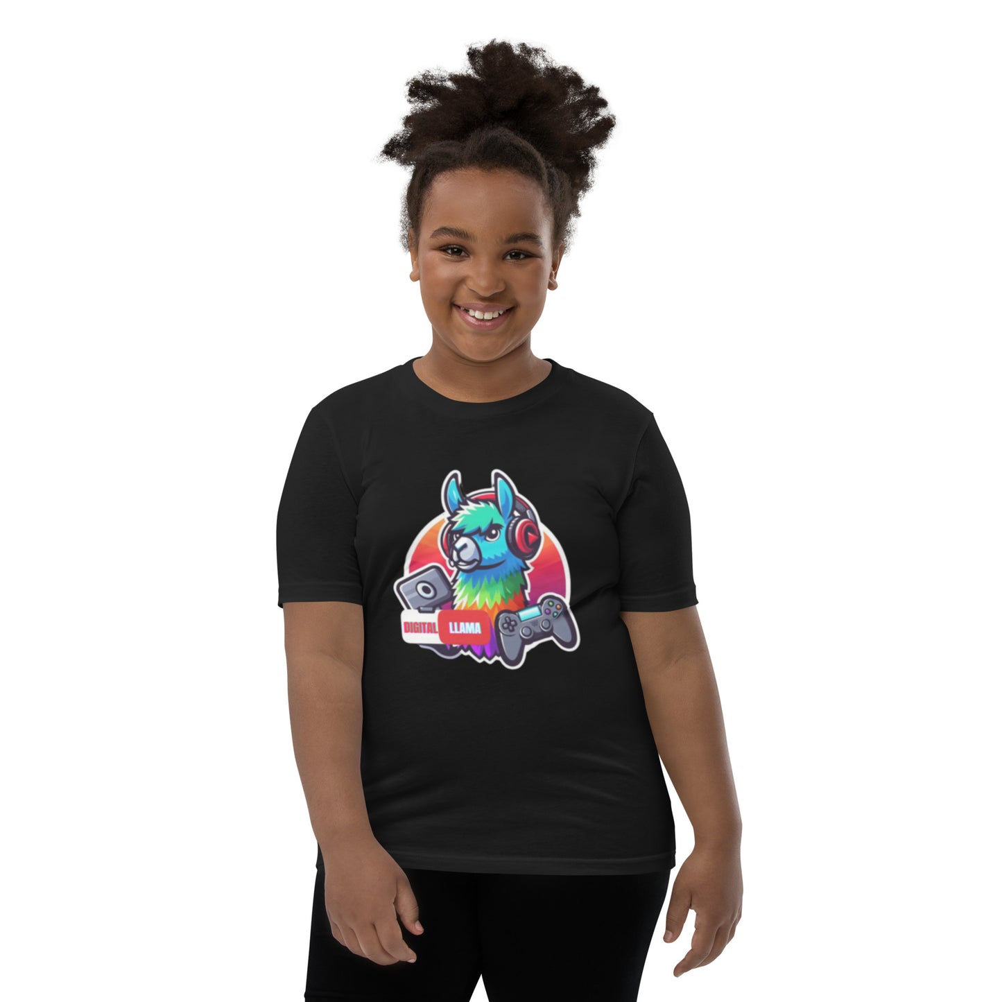 Digital Llama Youth T-Shirt