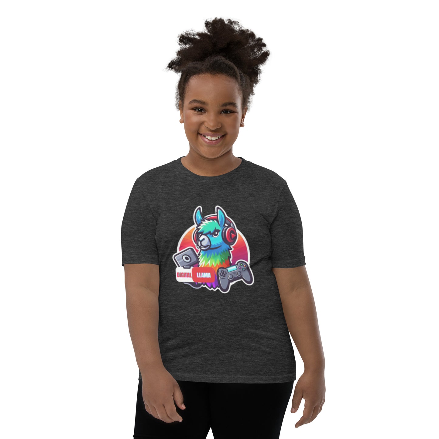 Digital Llama Youth T-Shirt