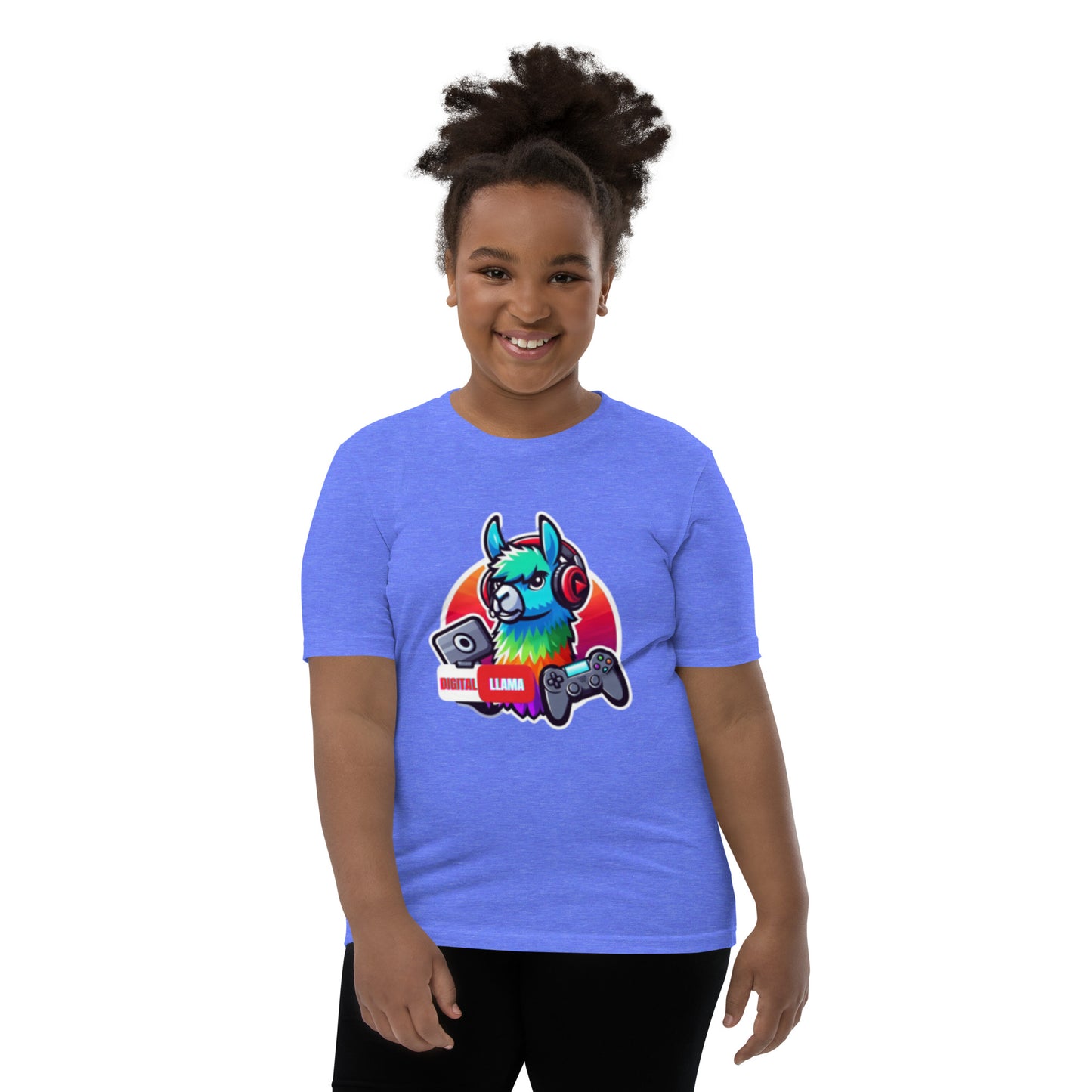 Digital Llama Youth T-Shirt