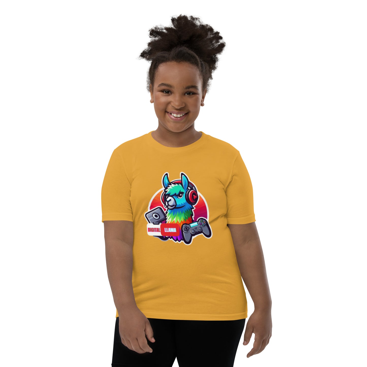 Digital Llama Youth T-Shirt